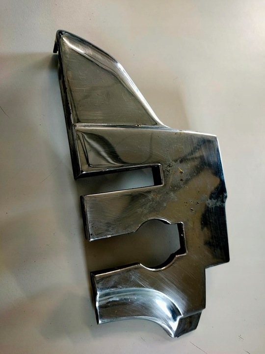 фото №5, Накладка стойка b хром mercedes 107 sl дорестайлинг