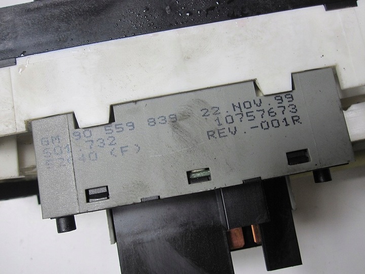 фото №9, Панель кондиціонера повітропровід opel zafira a 99r