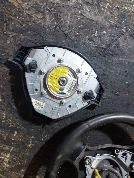 фото №14, Руль трёхспицевый кожа vw passat b5 golf iv 1j0419091ae