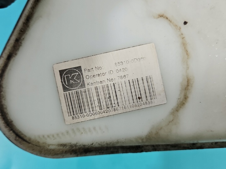 фото №8, Бак бачок рідини склоомивача toyota yaris ii