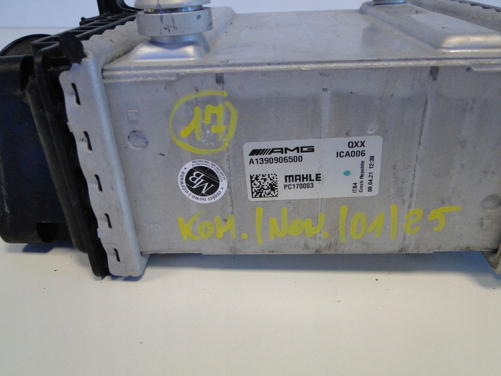 фото №6, Mercedes интеркулер a 177 cla 118 gla glb 247 a1390906500 45 amg m139