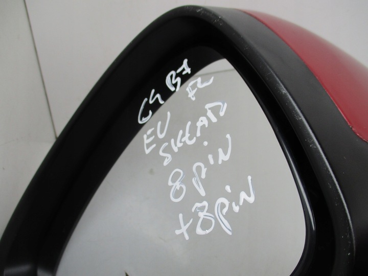 фото №10, Citroen c4 b7 10-18 дзеркало ліві eu мертве поля складний 17 кабелі