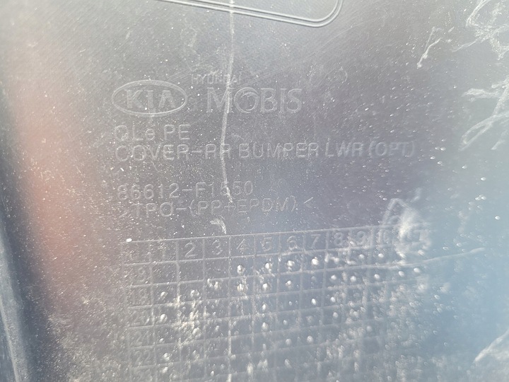 фото №9, Kia sportage iv | дифузор спойлер бампера зад рестайлінг 86612-f1550 | 0766