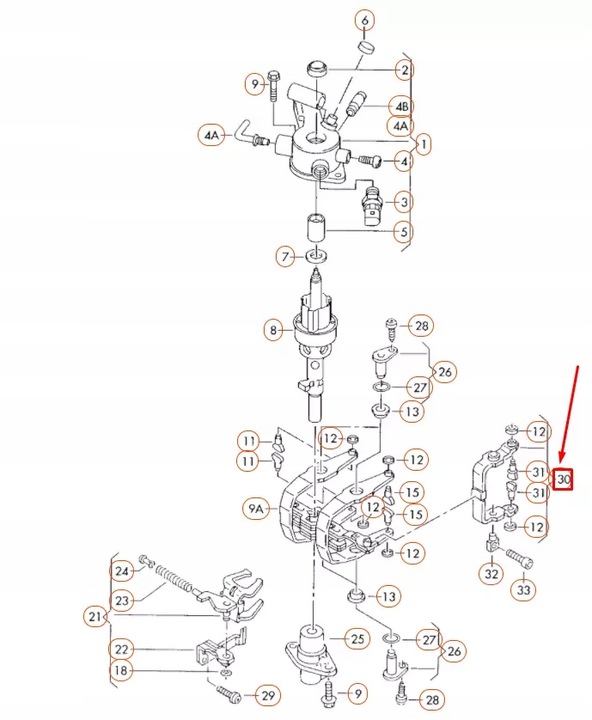 фото №9, Audi tt 8n gearbox selector fork 02a311562a