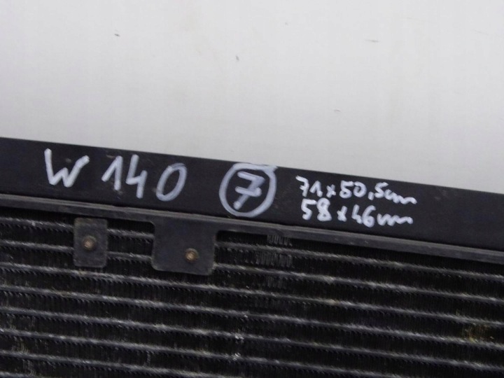 фото №4, Mercedes s-klasa w140 c140 91-98 4.2 v8 радиатор кондиционера