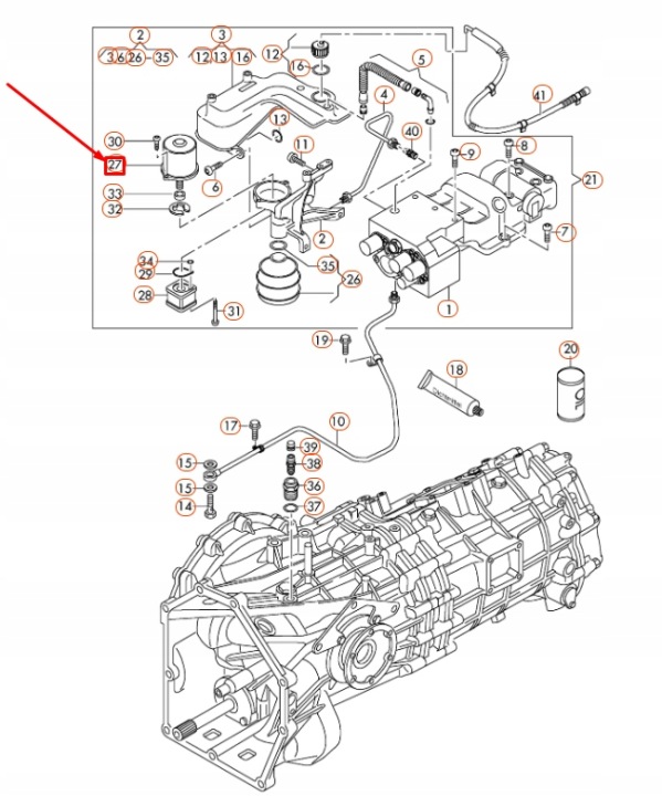 фото №11, Audi r8 42 гидравлический насос электрический двигатель 086959755