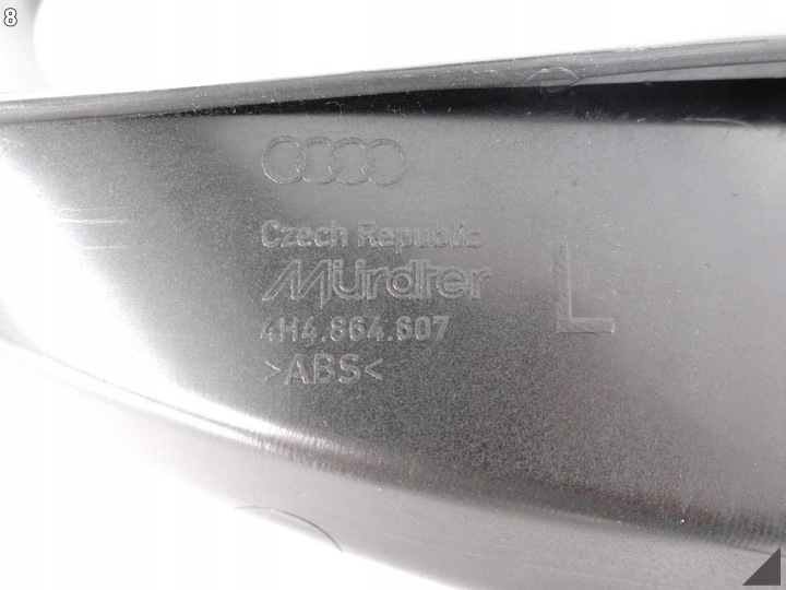 фото №9, Audi a8 4h0 4h4 d4 рестайлинг 09-17 обшивка левого стойка c порога led длинный 6ps