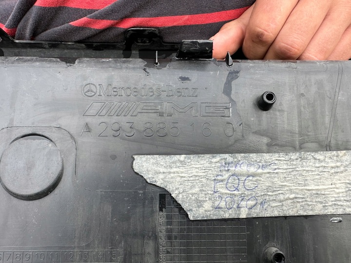 фото №7, Mercecdes eqc amg бампер задній оригінальний