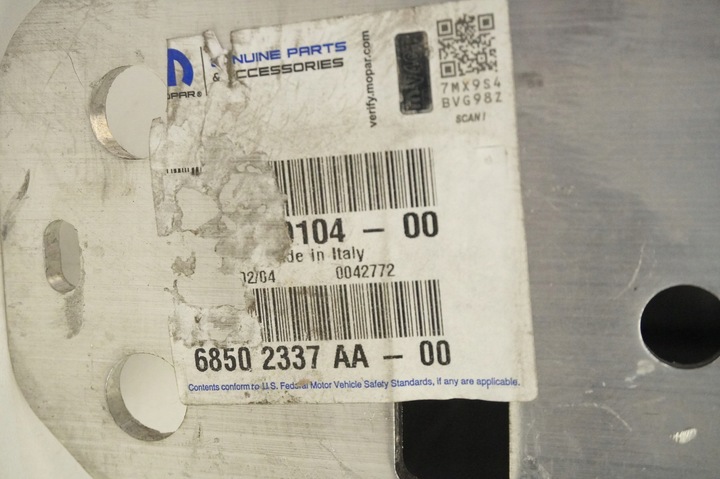 фото №9, Jeep compass ii 2 20- гибрид новая балка передняя усилитель передние оригинальный номер