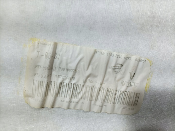 фото №11, Renault megane iii hb 5d стеля захисні накладки сонцезахисний ручки