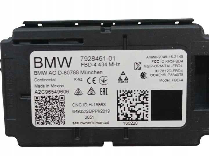 фото №6, Модуль набір 4 модулів 6832065 6835155 6832256 bmw seria 1 iii f40