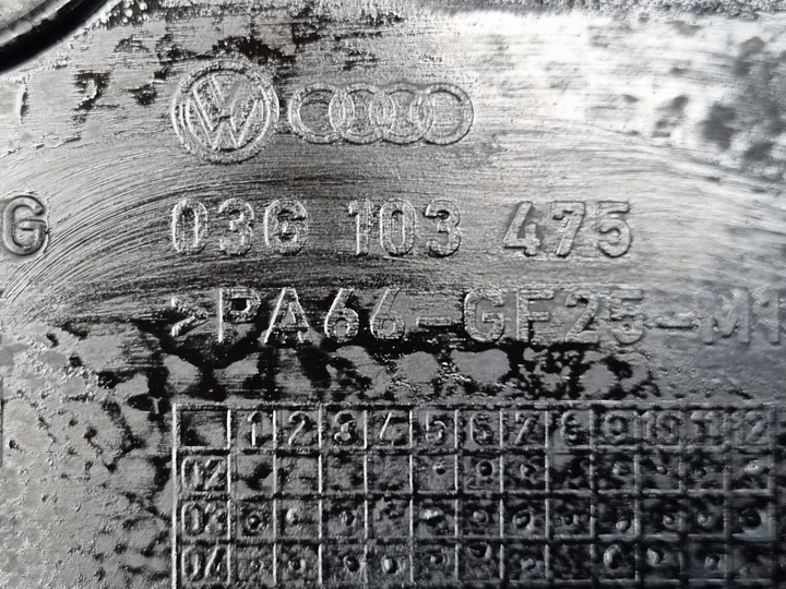 фото №7, Кришка клапанів 2.0 tdi 16v vw touran seat altea golf v 03g103486n