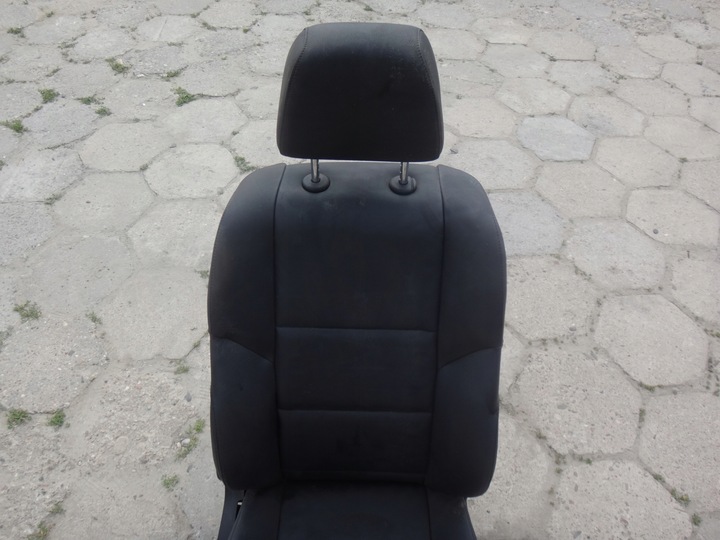 фото №5, Сиденье правые перед переднее пассажира bmw e60 e61 м-пакет sport чёрная кожа