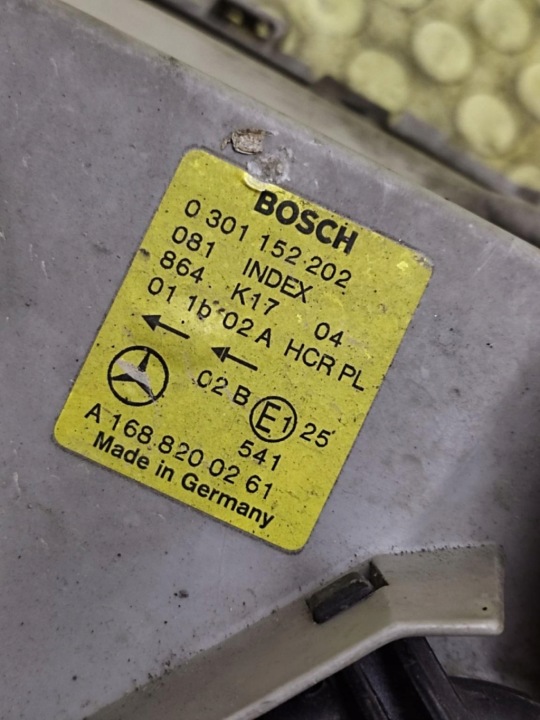 фото №9, Mercedes w168 фара передняя правое перед a1688200261