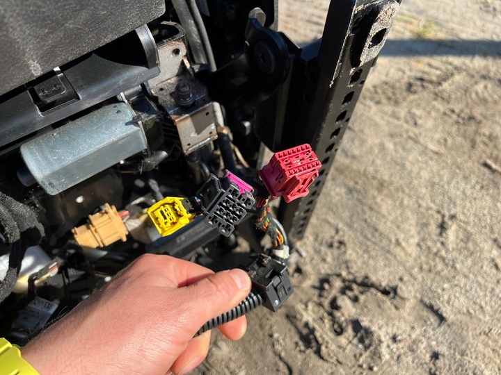 фото №9, Сидіння диван шкіра чорні електричні вентильовані підігрів a7 4g