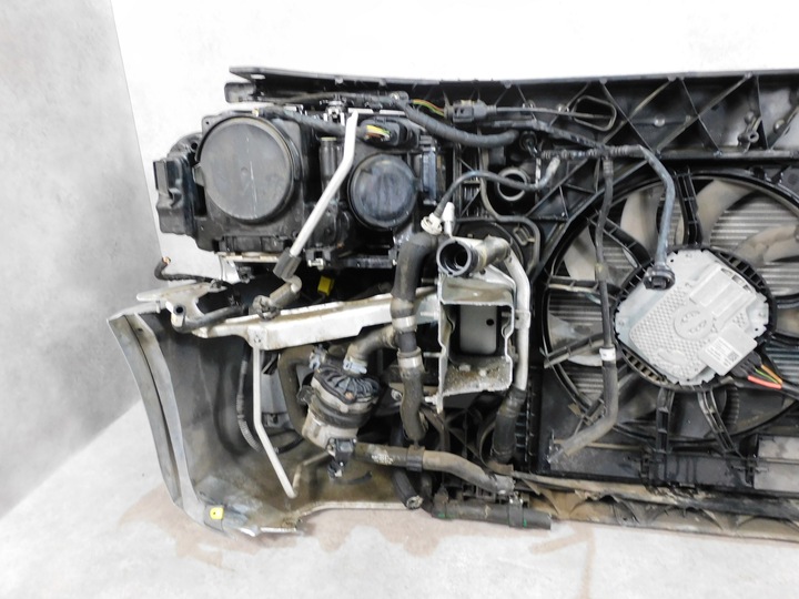 фото №10, Audi s4 b8 8k рестайлинг a4 комплектный перед бампер лампы капот pas