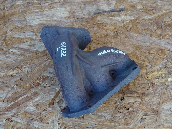 фото №8, Audi tt 8j a3 8p golf v r32 3.2 v6 коллектор выпускной 022253034n 022253033n