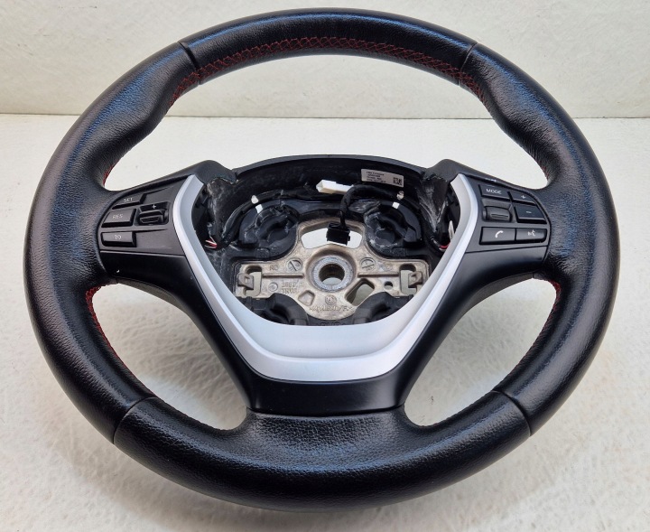 фото №11, Bmw 3 gt f34 14-17 руль кожаный sport line красная nić 62580150d