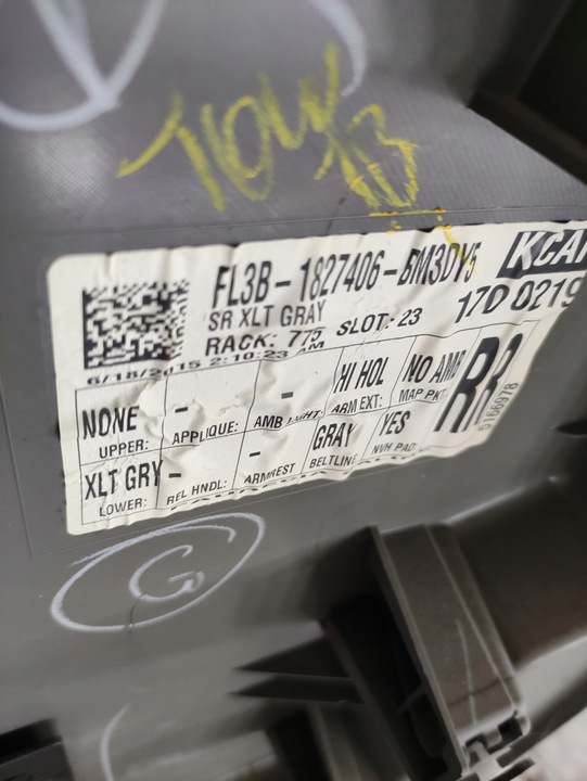 фото №12, Ford f150 боковина обшивки дверь зад 2015 боковина обивка