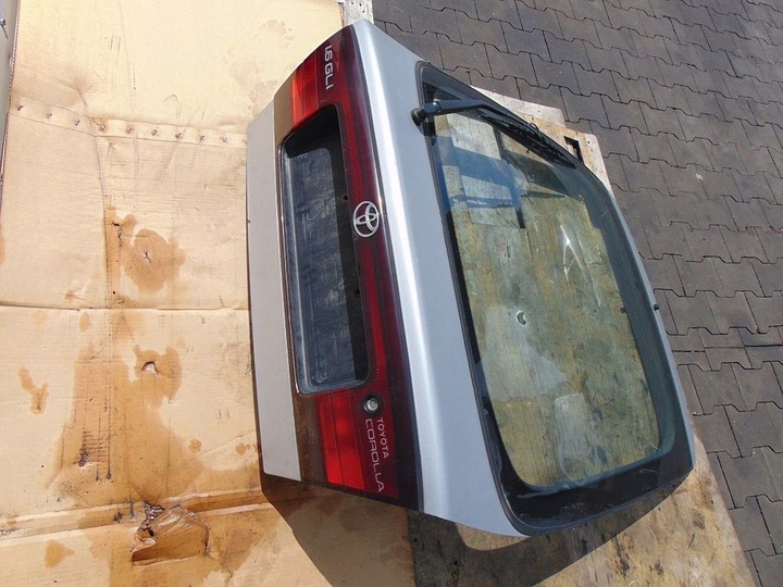 фото №8, Toyota corolla e10 liftback крышка багажника накладка