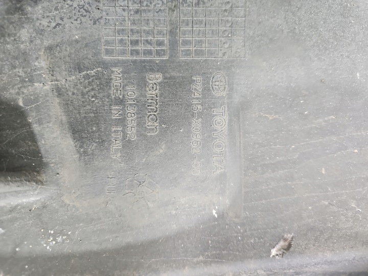 фото №14, Toyota rav4 iii 05- планка бампера перед накладка спойлер pz415-x0952