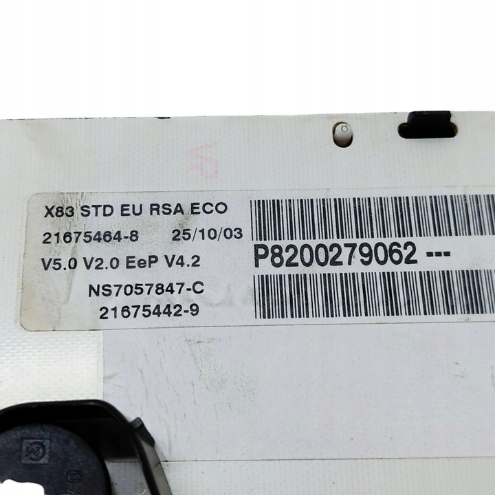 фото №9, 2004 renault trafic ii x83 спідометр  / спідометр p8200279062