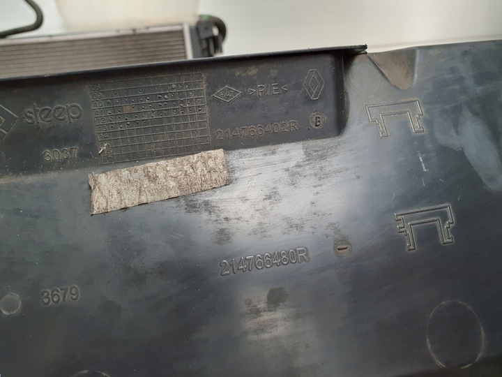 фото №6, Комплект радиатор воды кондиционера вентилятор корпус renault zoe i 18r