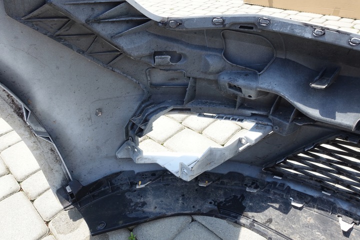 фото №12, Seat ibiza iv рестайлінг бампер переднє білий bez отворів