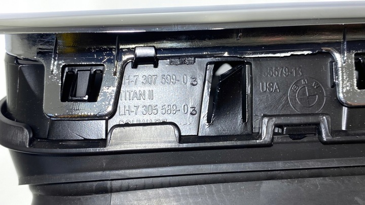 фото №9, Решётка радиатора решётка решётка радиатора bmw x6 e71 7307599 левая