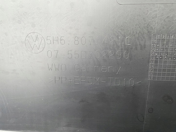 фото №15, Бампер задний vw golf viii 8, 5h6 highline - зад