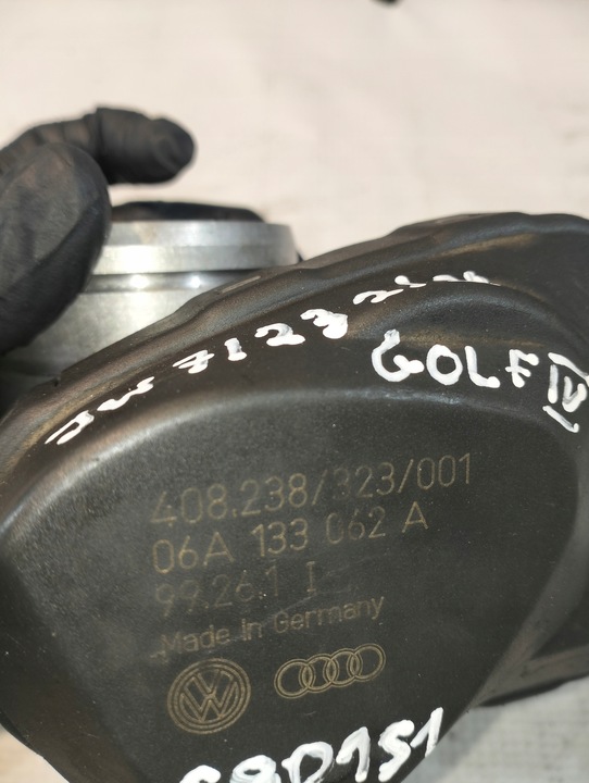 фото №6, Дросельна заслінка vw golf iv 1.6b 74kw 1999r 06a133062a
