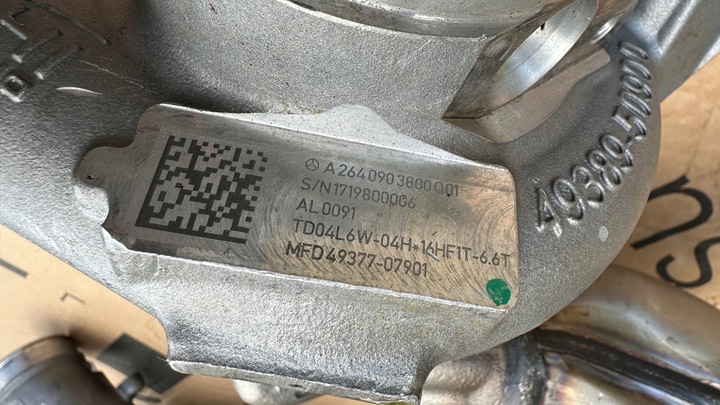 фото №14, Mercedes m264 2.0 бензин турбонагнітач турбіна turbo a2640903800