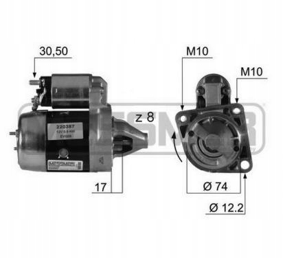 фото №1, Стартер era 220387a