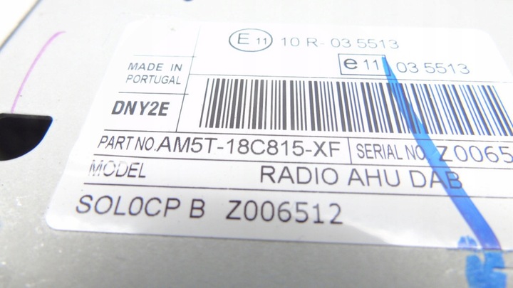 фото №4, Радио cd ford c-max mk2 am5t-18c815-xf
