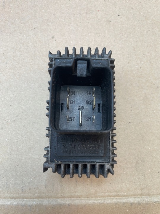 фото №1, Opel реле свечей накаливания 51299008 09132691