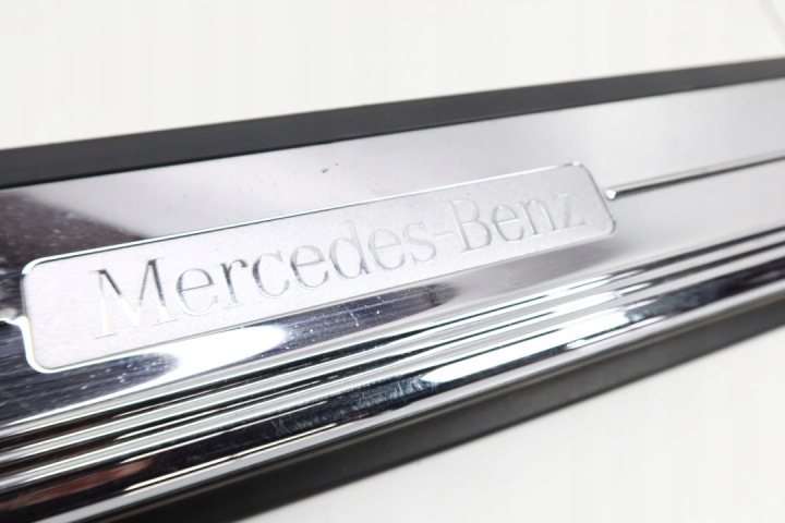 фото №5, Mercedes w215 cl молдинг пороговая левая накладка порога перед 2156801535 рестайлинг