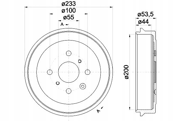 фото №1, Hella комплект bębnów тормозных [hella]