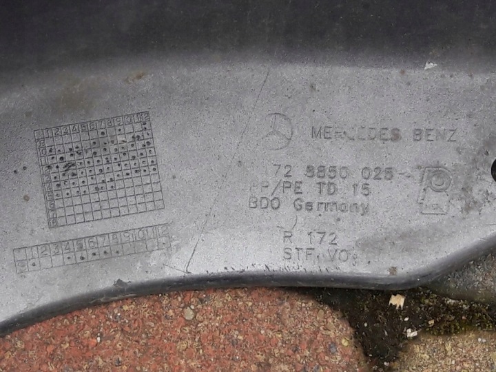 фото №13, Mercedes slk iii w172 r172 бампер перед 11-15