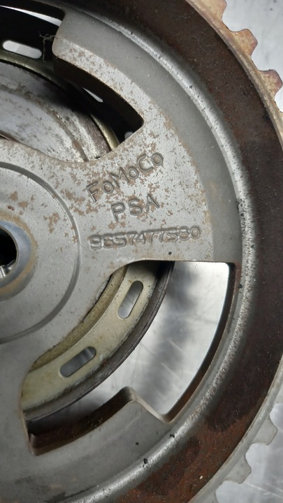 фото №4, Колесо распределительный вал volvo citroen 1.6 hdi 9657477580