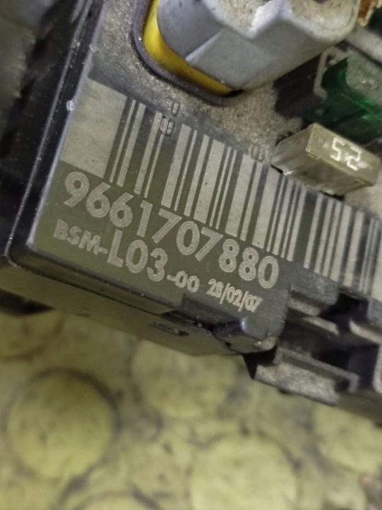 фото №11, Citroen c3 модуль bsm штекеры 9661707880