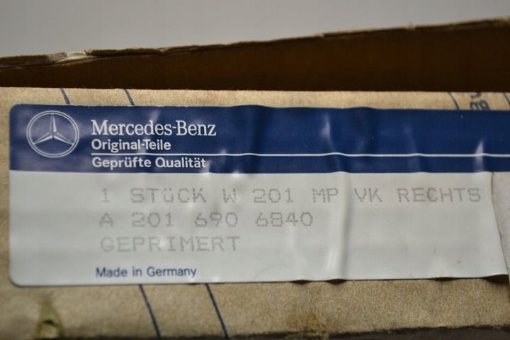 фото №9, Mercedes w201 190 планка крыльев правая перед