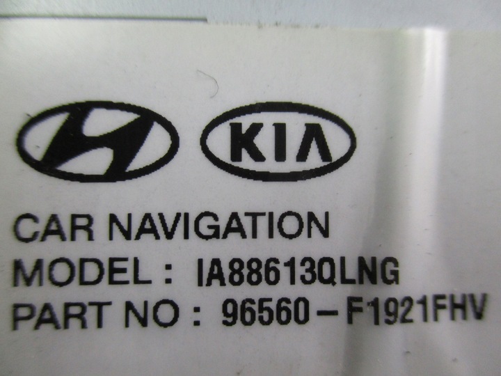 фото №7, Радіо навігація kia sportage 96560-f1921fhv