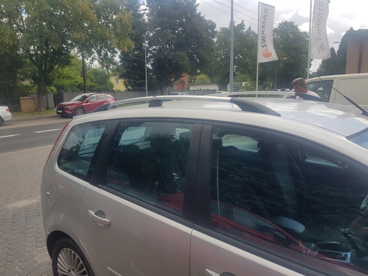 фото №9, Ford c-max 2003-2010 рейлинги крышные багажник красивый