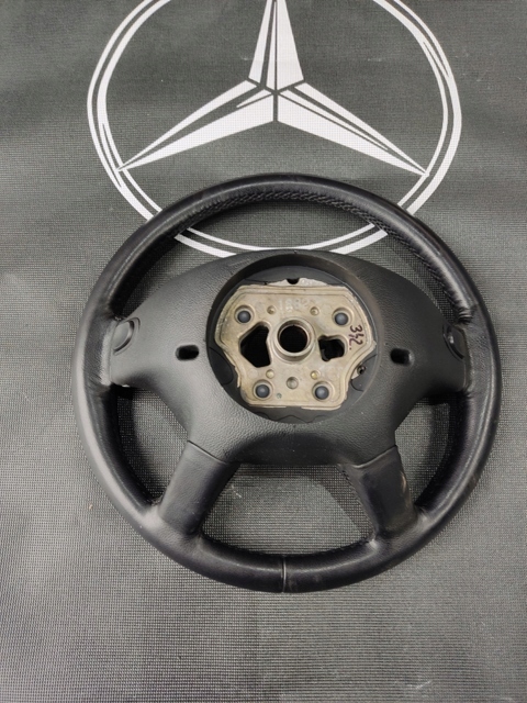 фото №10, Mercedes w216 w221 s клас cl кермо шкіра