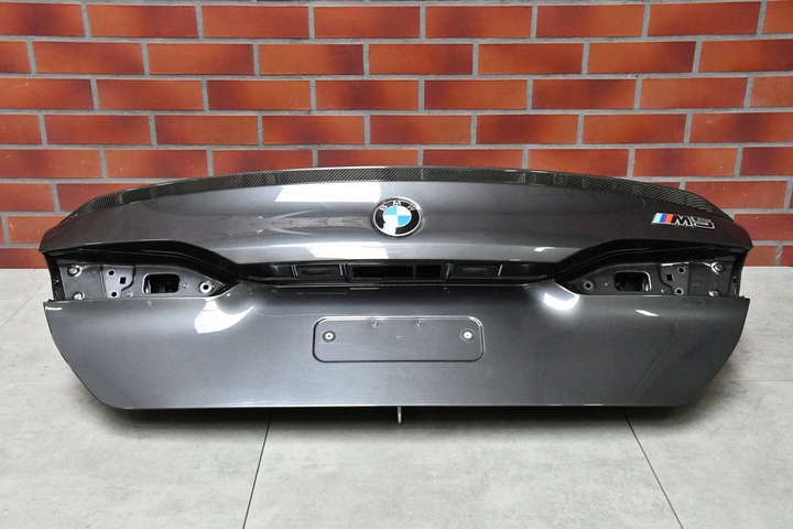 фото №9, Кришка зад задня bmw m5 g90 м-пакет спойлер карбон колір a90