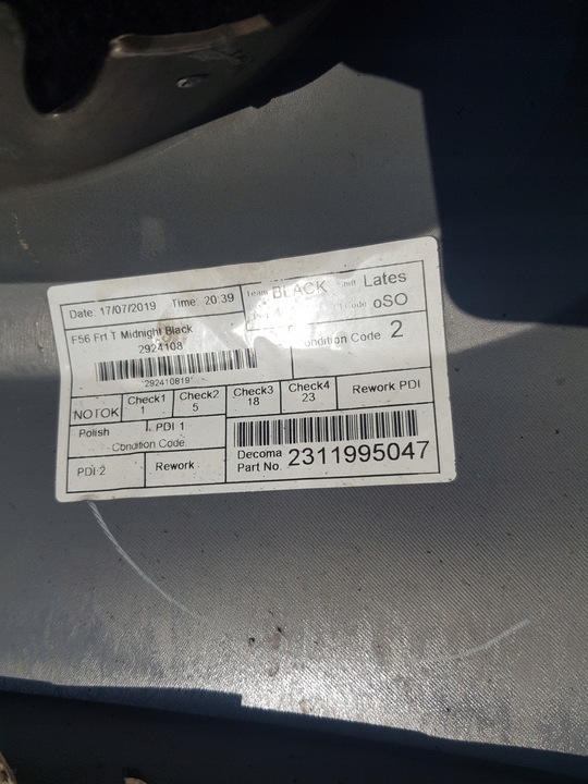 фото №6, Mini cooper f56 бампер перед переднее 2019