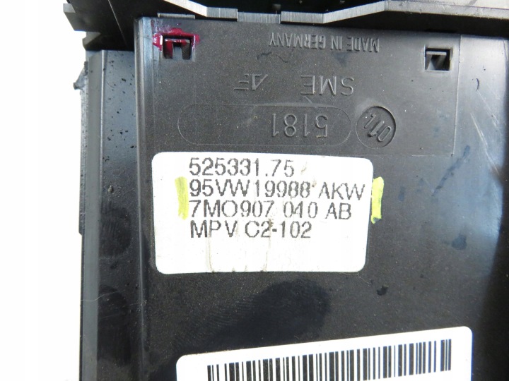 фото №9, Климатроник ford galaxy i 95vw19988akw 7m0907040ab