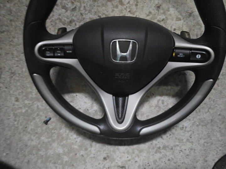 фото №9, Honda civic viii ufo 06-11 руль кожа кожаный многофункциональная лепестки