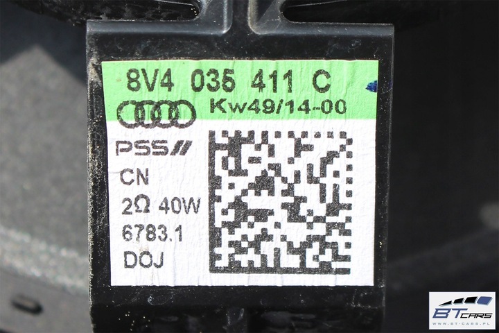 фото №6, Audi a3 sportback динаміки озвучення 8v bang olufsen 8v0035465d 8v0035