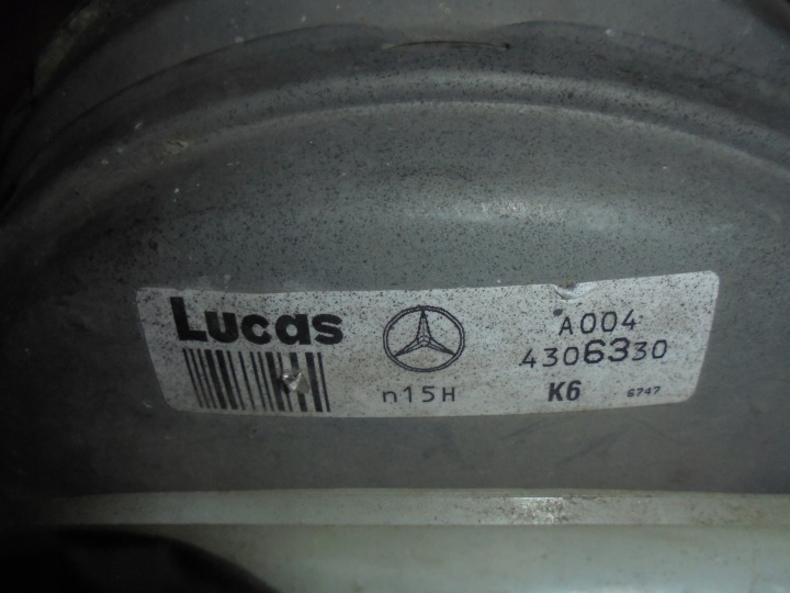 фото №5, Вакуумный усилитель тормозов (серво)  mercedes w210 3.2b